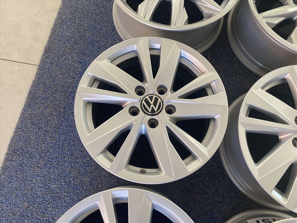 (3757) Volkswagen 16 gyári alufelni felni, 5x112, Golf Caddy Touran 7. kép