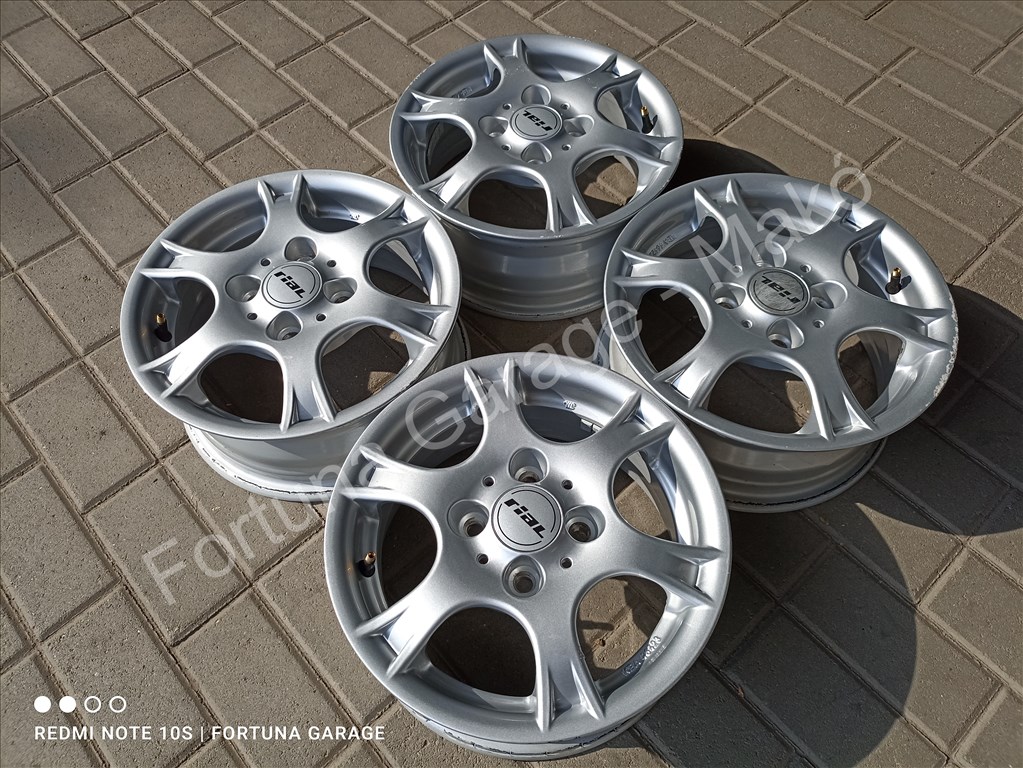 4x98 13" Rial 'Campo' használt alufelni garnitúra 2. kép