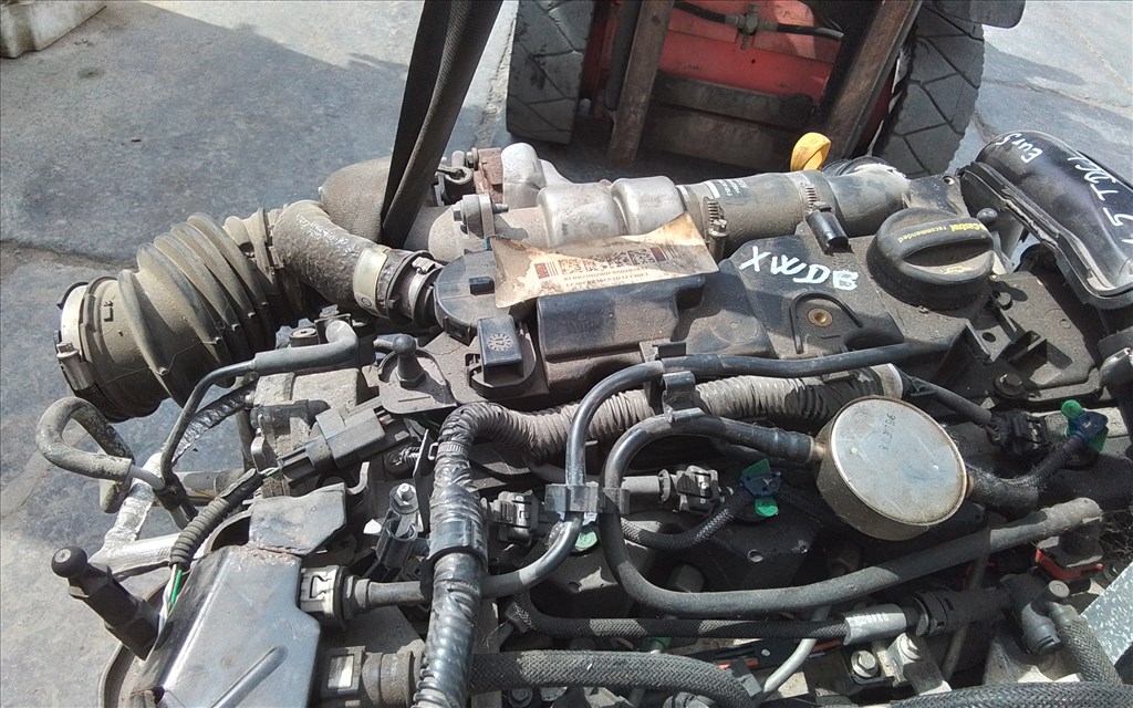 Ford Focus Mk3 fűzött blokk + hengerfej, motorkód: XWDB 1. kép