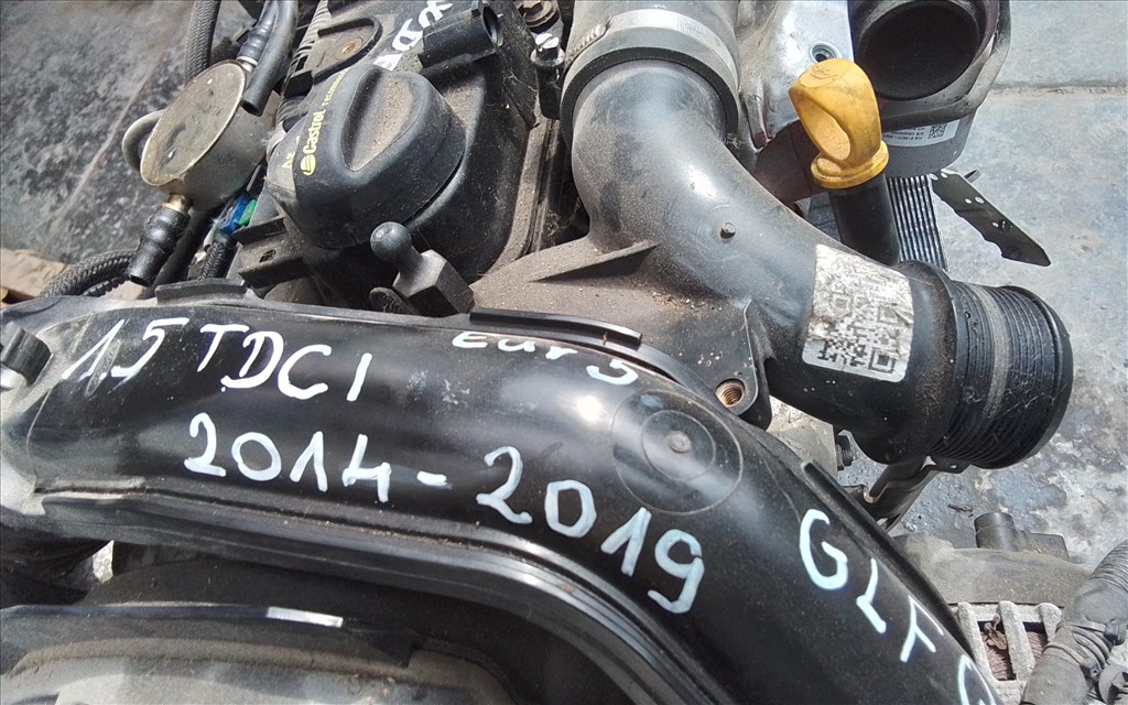 Ford Focus Mk3 fűzött blokk + hengerfej, motorkód: XWDB 3. kép