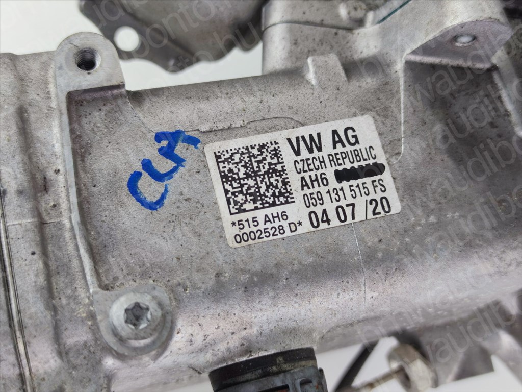 AUDI A4 Allroad B8 (8KH) 3.0 TDI quattro CLA EGR hűtő (059131515FS, 059131515BL, 059131515BQ, 059131515CG, 059131515EF, 059131515EH) 2. kép