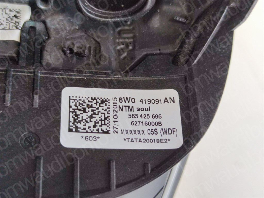 AUDI A4 B9 (8W2, 8WC) Kormánykerék (8W0419091AN) 2. kép