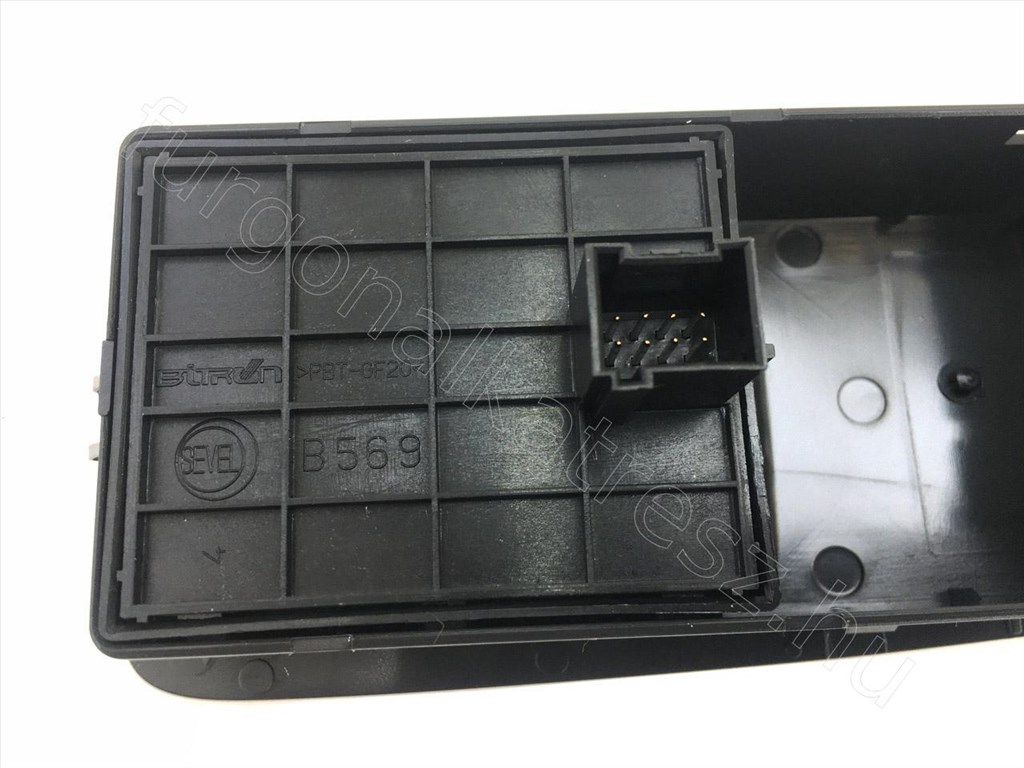 Ablakemelő kapcsoló bal - JUMPER, DUCATO, BOXER - OE.735487423, 735421714  -  - OE gyári azonos Gyári beszállítói új 735487423 3. kép