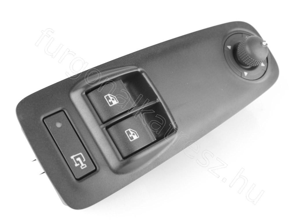 Ablakemelő kapcsoló bal - JUMPER, DUCATO, BOXER - OE.735487423, 735421714  -  - OE gyári azonos Gyári beszállítói új 735487423 4. kép