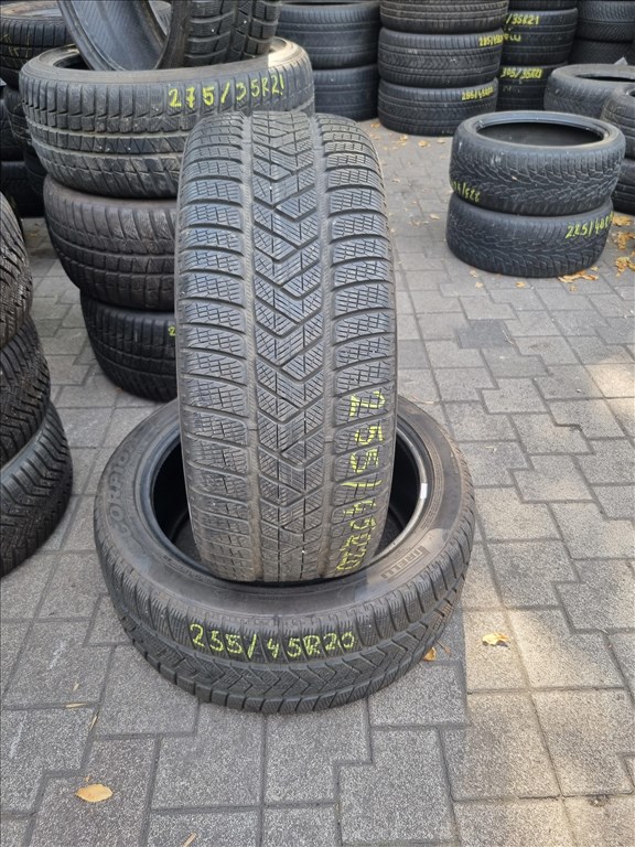  255/4520" újszerű Pirelli Scorpion Winter téli gumi 2db  3. kép