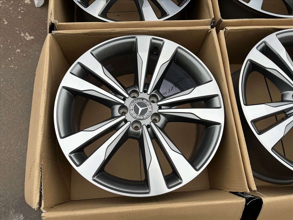 Mercedes W222 19" 5x112 gyári bicolor alufelni 19 coll W212 W213 W218 1. kép