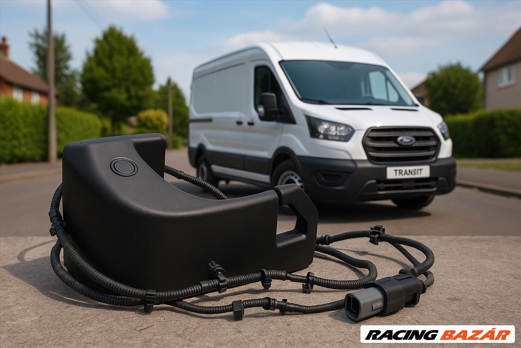 Ford Transit Mk8 jobb hátsó PDC tolatóradar, vezeték, lökhárító sarok bk3t15k868dc 15k868xx 1. kép