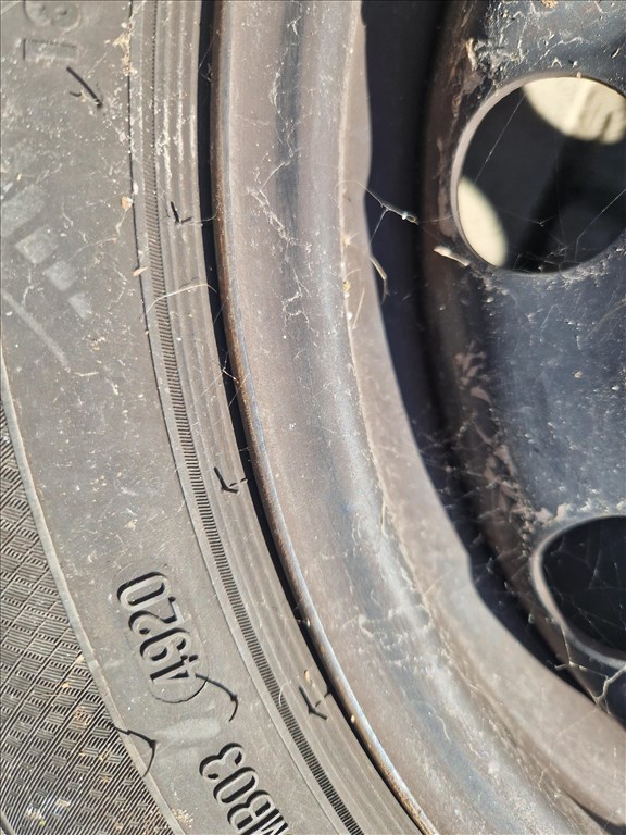  Polo 6R 5x100 15" pótkerék 185/60 r15 (26319) 7. kép