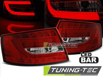 AUDI A6 C6 SEDAN 04.04-08 RED WHITE LED 7PIN Tuning-Tec Hátsó Lámpa