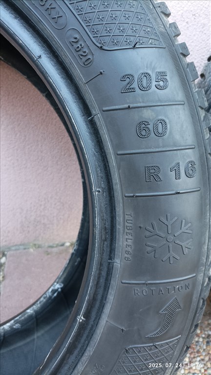 Kleber Krisalp téli 205/60R16 2db téligumi eladó 6mm 4. kép