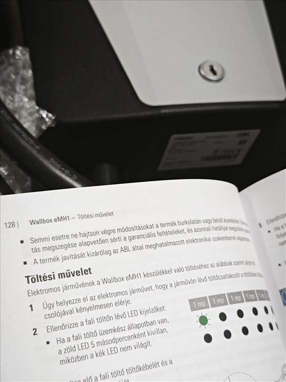 Audi E-tron BMW i ABL eMH1 Wallbox 22 kW-os elektromos töltő 3. kép