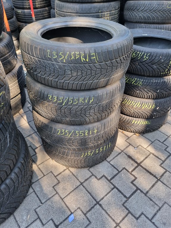  235/5517" újszerű Hankook Winter I cept evo3 téli gumi 4db  1. kép