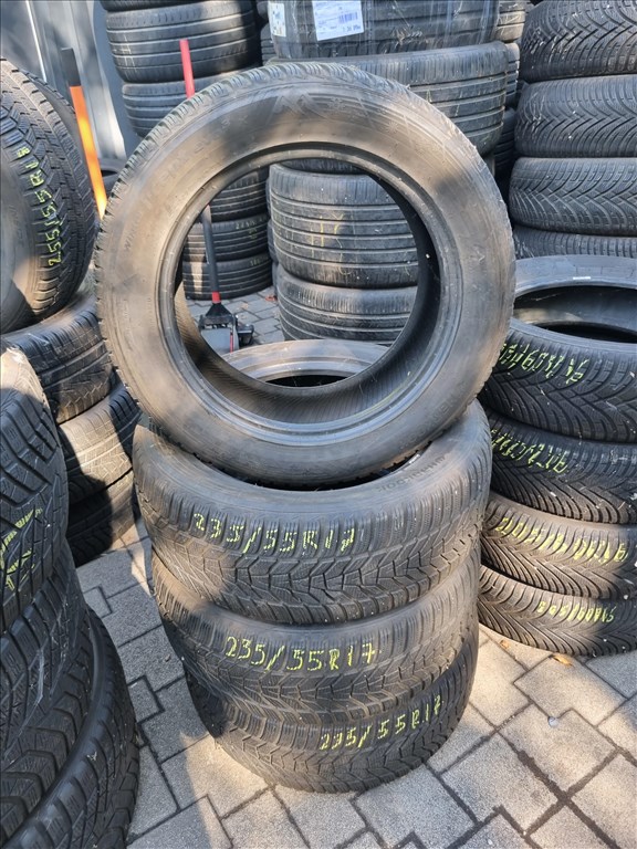  235/5517" újszerű Hankook Winter I cept evo3 téli gumi 4db  2. kép