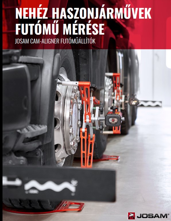 Mobil tgk-szgk-busz futóműállító, pontos, gyors, svéd gyártmány (Josam Camaligner) 3. kép