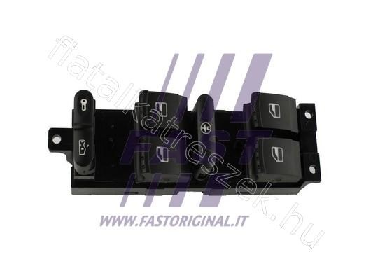 Ablakemelő kapcsoló VW GOLF - BORA, GOLF, PASSAT, LEON, TOLEDO - FT09009, 1J4959857B -  - Fastoriginal Utángyártott új 1J4959857B 3. kép