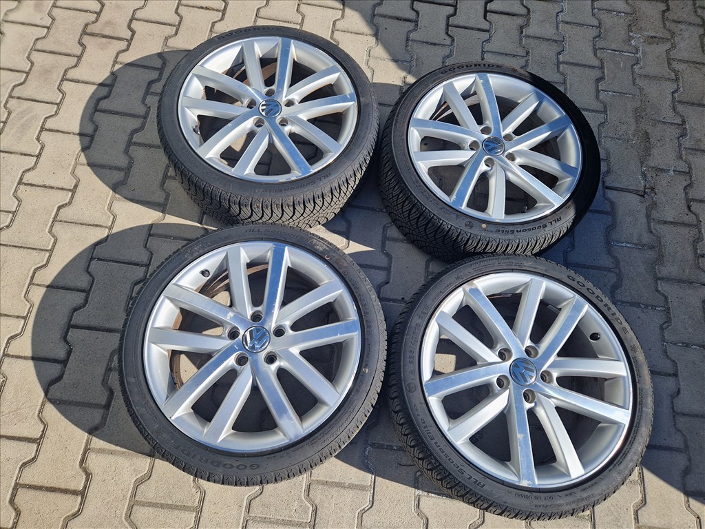  VW Golf 6 stb. 5x112 18" alufelni 225/40 Goodride négyévszakos gumikkal (26318) 1. kép