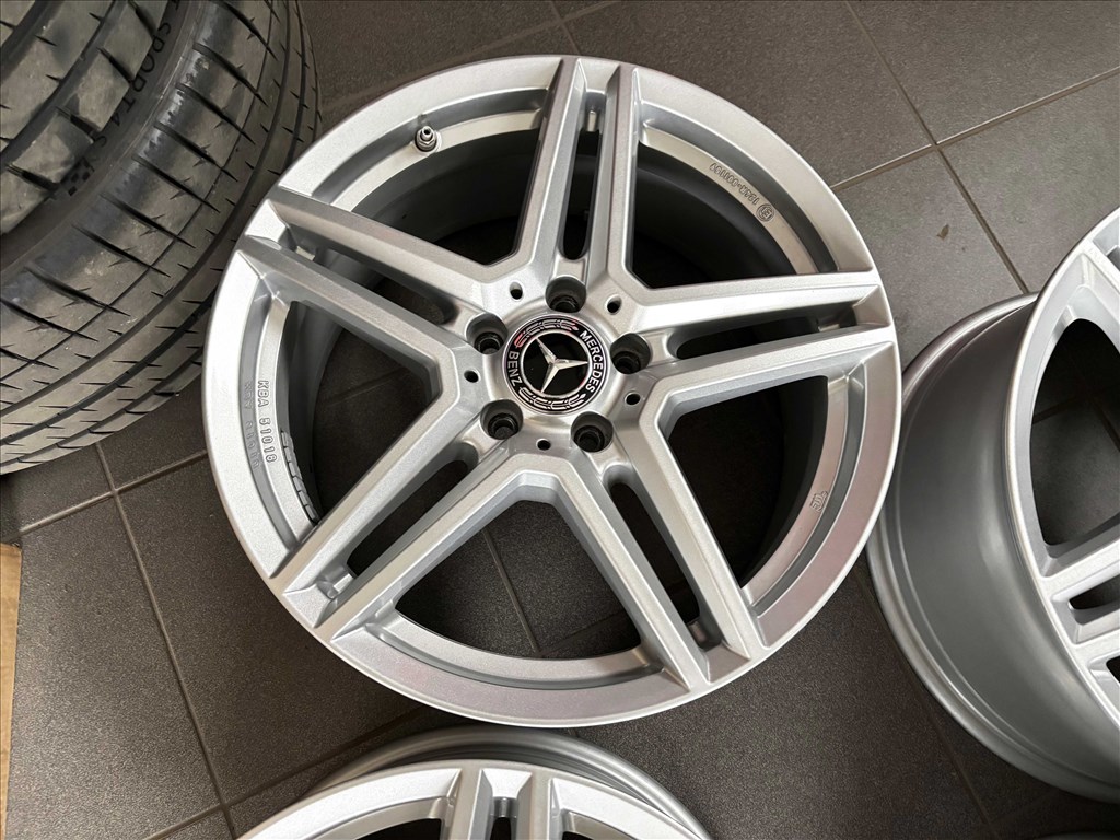 Mercedes AMG Style 18" 5x112 kétszéles alufelni 18 coll W205 W212 W213 4. kép