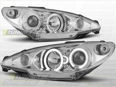 PEUGEOT 206 -  10.98-02  ANGEL EYES CHROME  Tuning-Tec Fényszóró