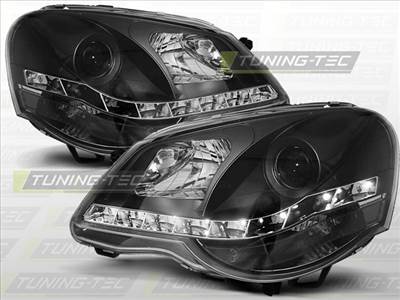 VW POLO 9N3 04.05-09 DAYLIGHT BLACK Tuning-Tec Fényszóró