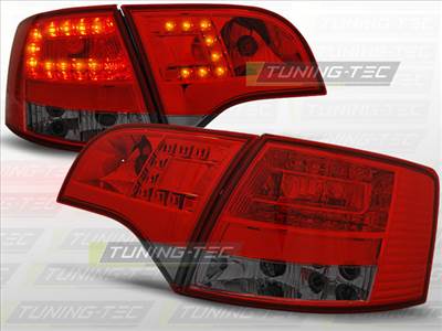 AUDI A4 B7 11.04-03.08 AVANT RED SMOKE LED  Tuning-Tec Hátsó Lámpa