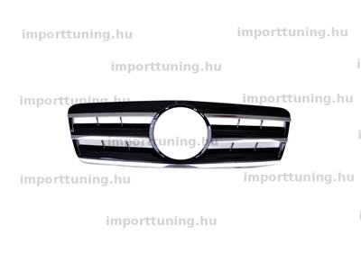 Mercedes CLK C208 A208 1997-2002 Króm & Fekete Hűtőrács
