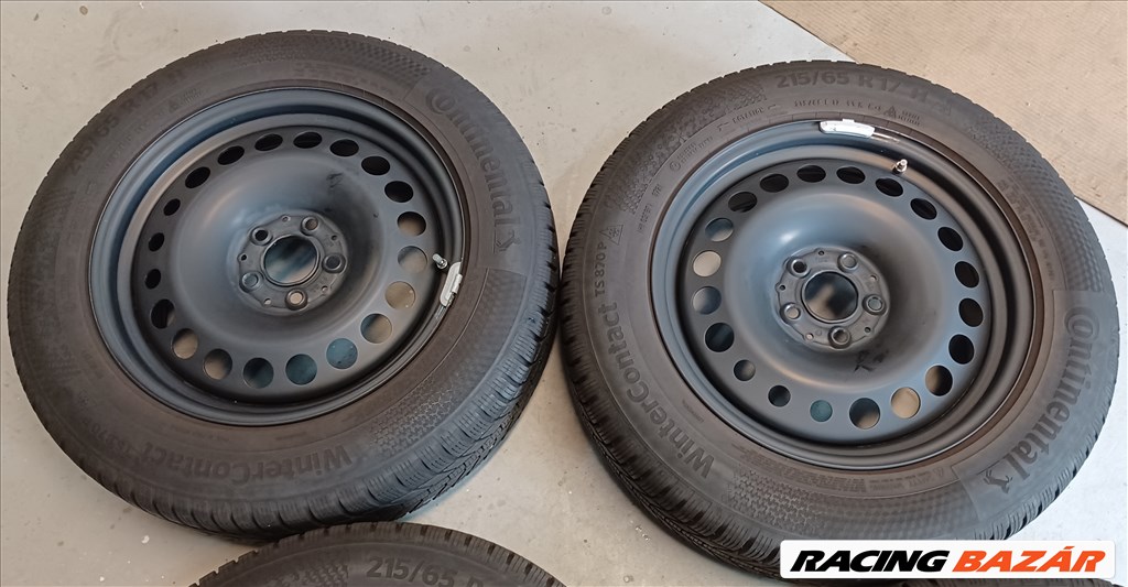 Mercedes W247 GLB GLA 5x112 7x17" ET44 215/65 R17 téli gumikkal 4db 5. kép