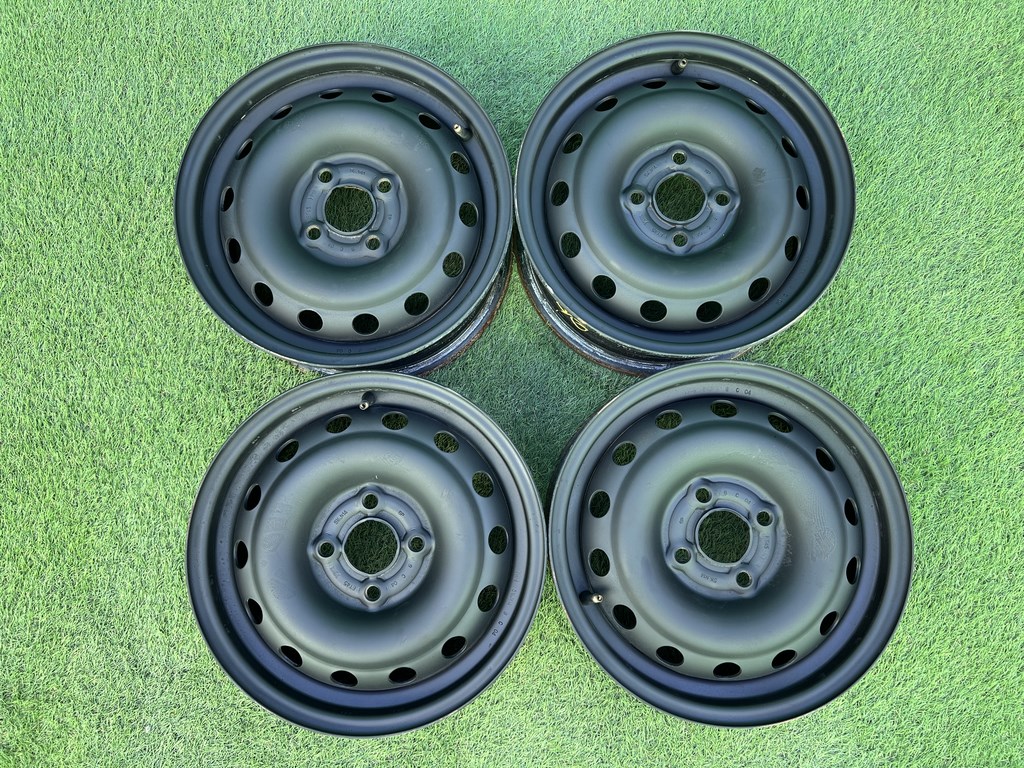 4x100 14" Opel gyári lemezfelni 5,5Jx14h2 ET45 1. kép