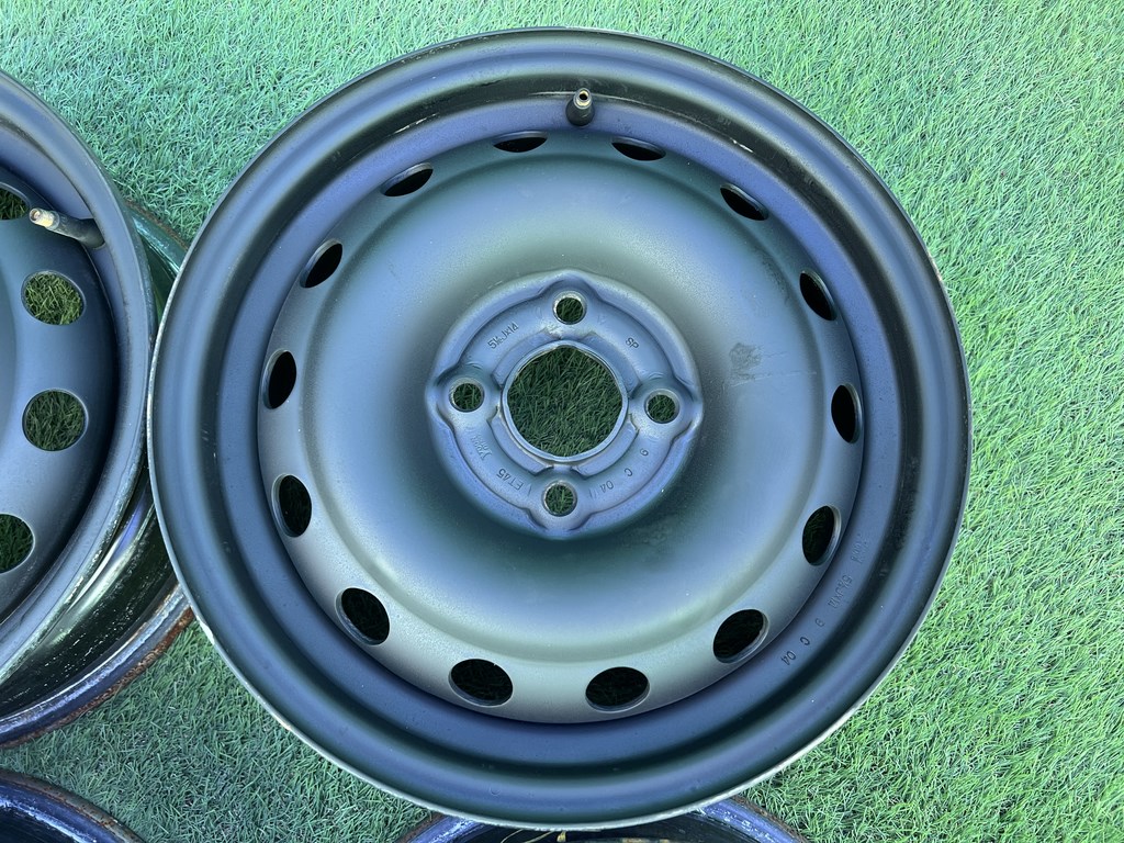 4x100 14" Opel gyári lemezfelni 5,5Jx14h2 ET45 4. kép