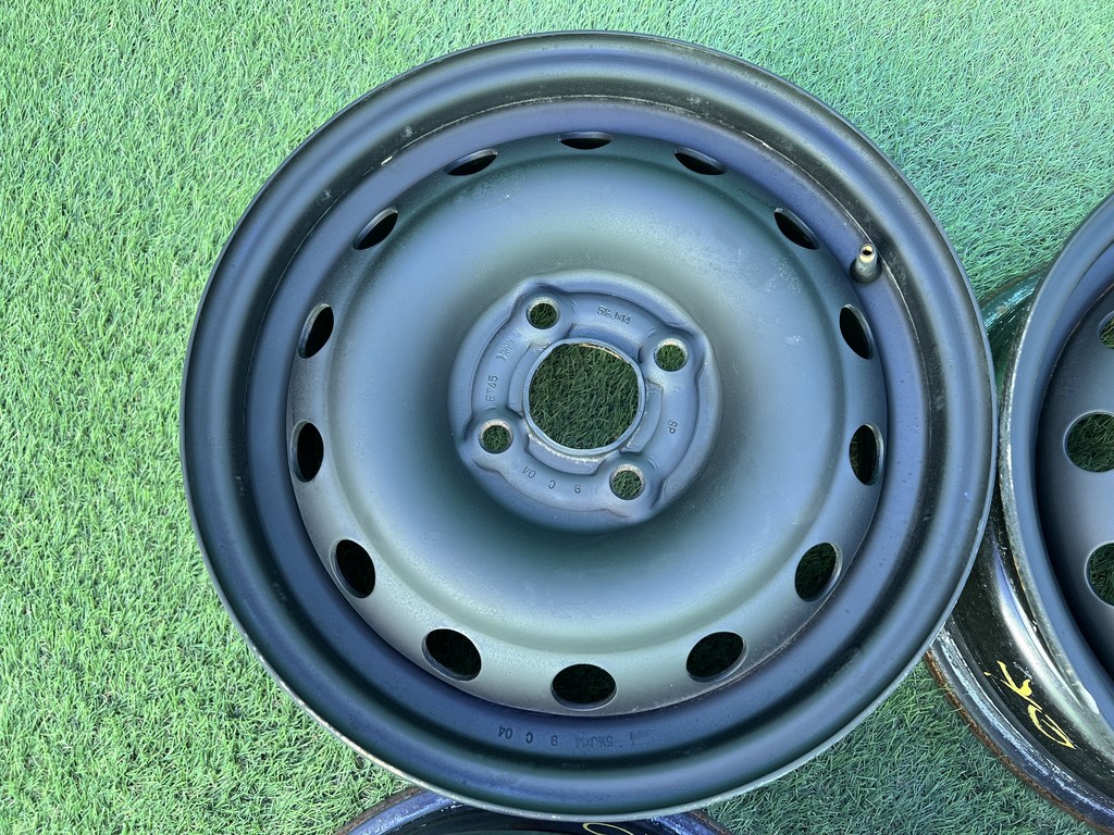 4x100 14" Opel gyári lemezfelni 5,5Jx14h2 ET45 5. kép