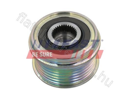 Generátor szabadonfutó VW CADDY III 03> FREEKerék 15> 2.0 TDI - SWIFT, SPLASH, MUSA, TIPO, GRANDE, IDEA - FT45701, 437504 -  - Fastoriginal Utángyártott új 437504 2. kép