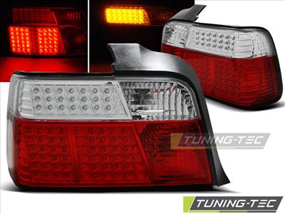 BMW E36 12.90-08.99 SEDAN RED WHITE LED Tuning-Tec Hátsó Lámpa