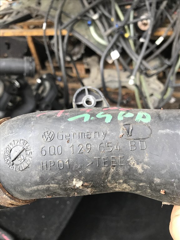VW POLO 9N _IBIZA 6L_FABIA I 1,4 PD - turbócső 6q0129654bd 2. kép
