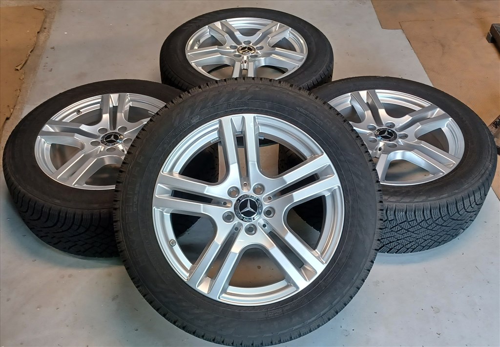 Mercedes W247 GLA GLB 5x112 7,5x18 235/55 R18 téli gumikkal 4db.9,5mm 2. kép