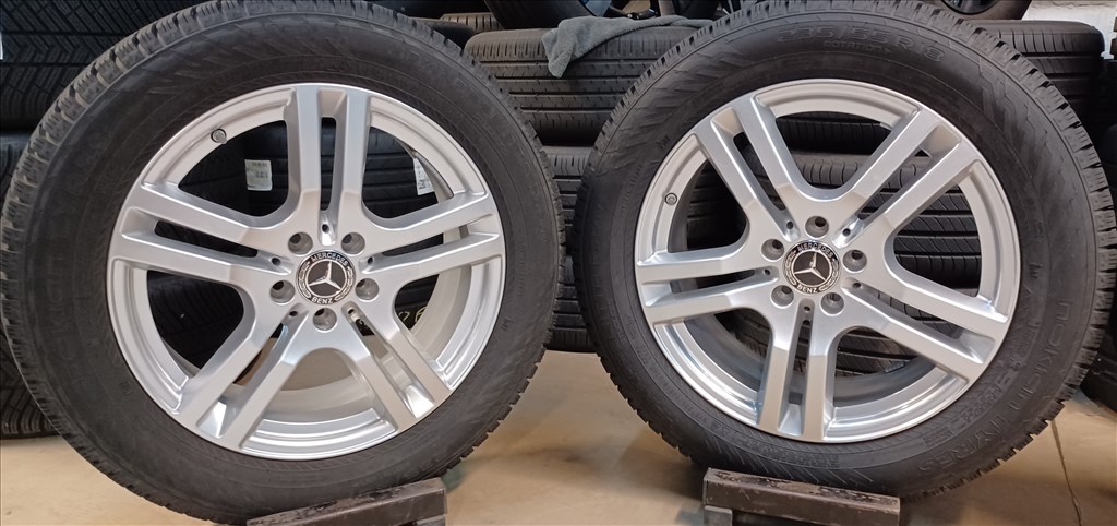 Mercedes W247 GLA GLB 5x112 7,5x18 235/55 R18 téli gumikkal 4db.9,5mm 4. kép