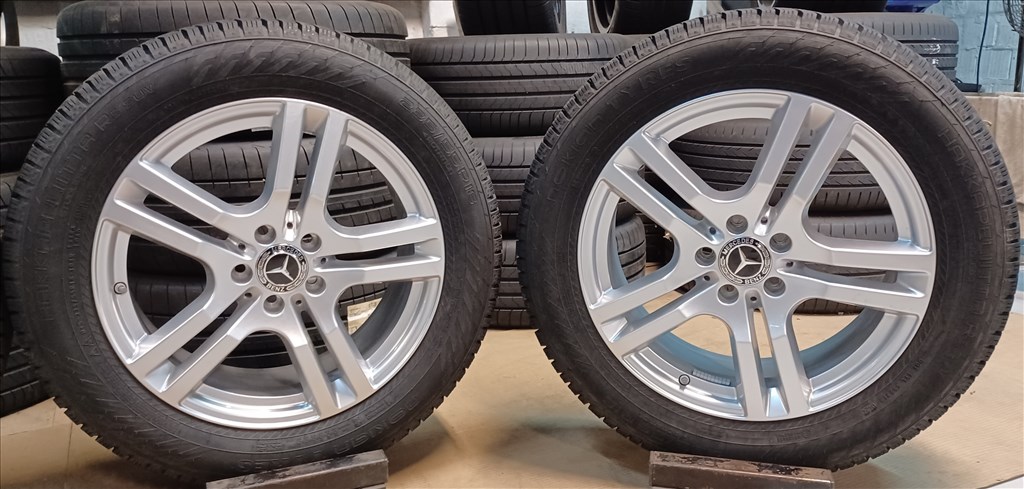 Mercedes W247 GLA GLB 5x112 7,5x18 235/55 R18 téli gumikkal 4db.9,5mm 5. kép