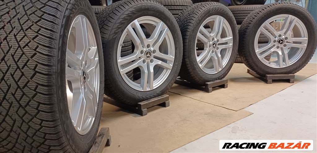 Mercedes W247 GLA GLB 5x112 7,5x18 235/55 R18 téli gumikkal 4db.9,5mm 7. kép