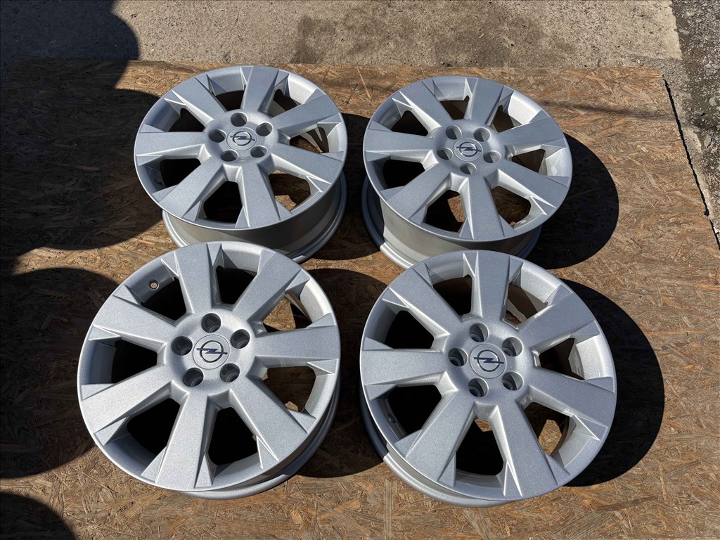Opel 17" 5x110 gyári alufelni eladó 17 coll Astra Zafira Vectra 6. kép
