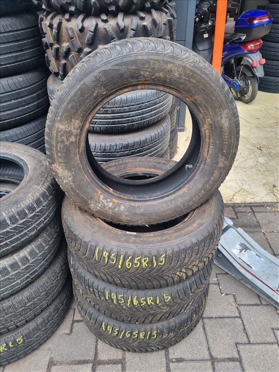  195/6515" újszerű Hankook Winter I cept RS 2 téli gumi 4db  2. kép