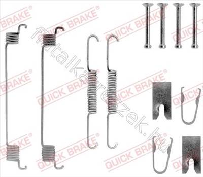 Rugó készlet - MAREA, BRAVO, MUSA, BRAVA, IDEA, PUNTO - QB105-0789, 105-0789 -  - QUICK BRAKE Utángyártott új 105-0789