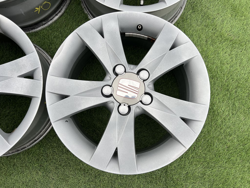 5x112 16" Seat gyári alufelni 7Jx16h2 ET59 3. kép
