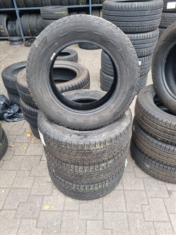  215/6516C" újszerű Uniroyal SnowMax 3 téli gumi 4db  2. kép