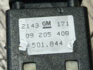 Opel Agila A Első Ködfényszóró Kapcsoló *141625* 09205408