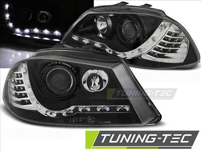 SEAT IBIZA/ CORDOBA 6L 04.02-08 DAYLIGHT BLACK Tuning-Tec Fényszóró