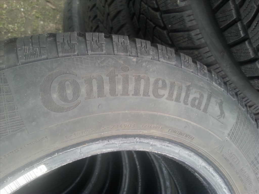  165/70R14 Continental winter contact TS860 téli gumi garnitúra 6. kép