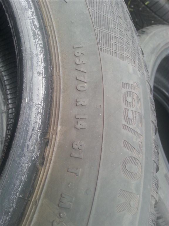  165/70R14 Continental winter contact TS860 téli gumi garnitúra 7. kép