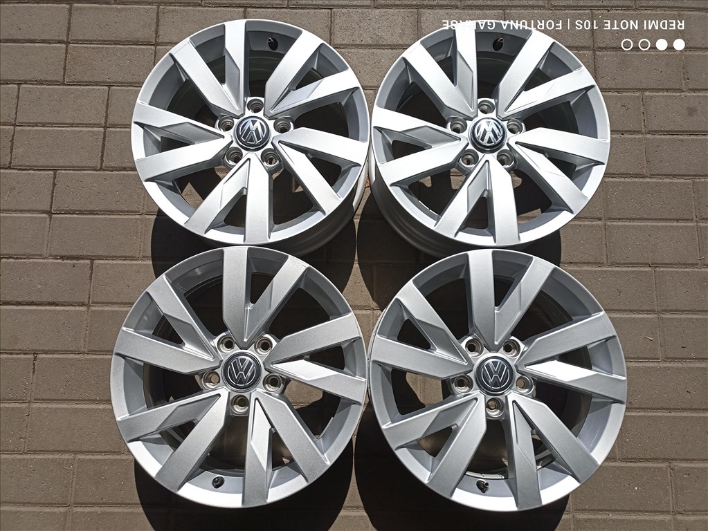 5x112 16" Volkswagen használt alufelni garnitúra 1. kép