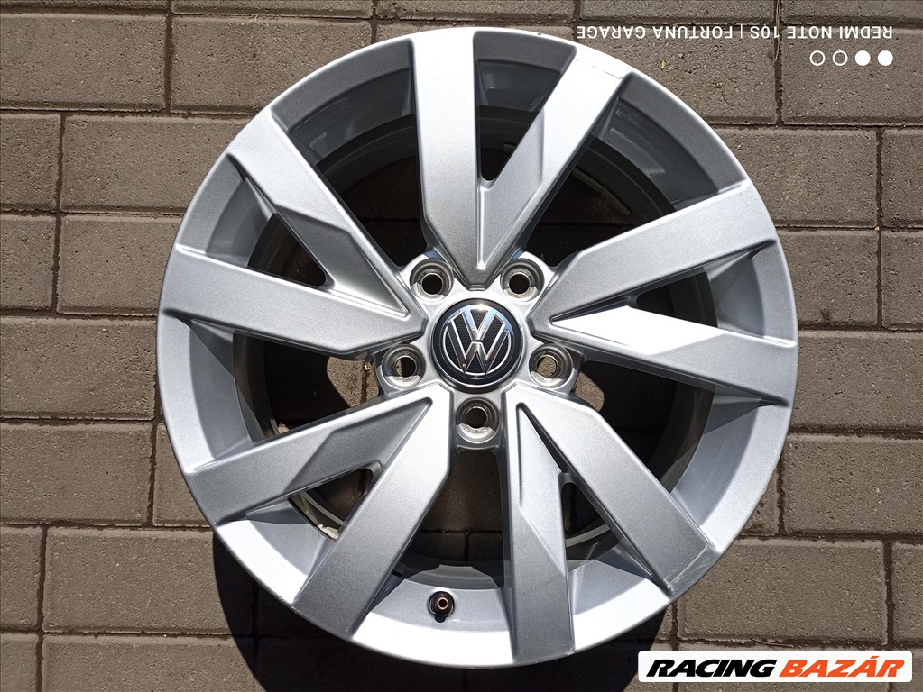 5x112 16" Volkswagen használt alufelni garnitúra 5. kép