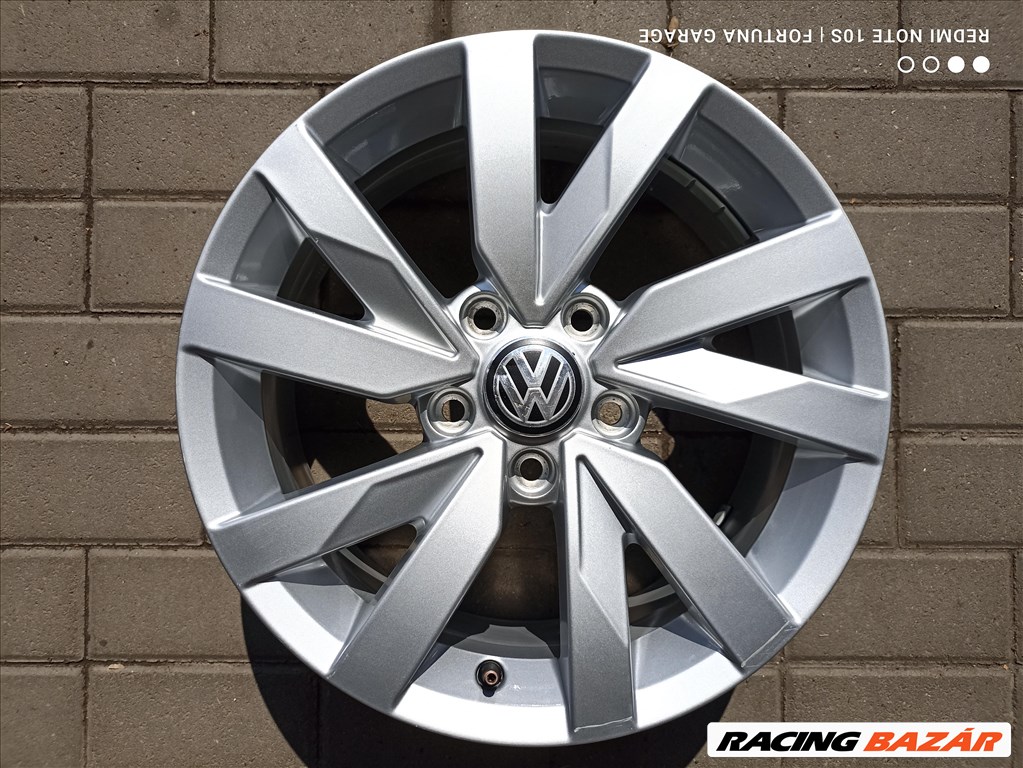 5x112 16" Volkswagen használt alufelni garnitúra 6. kép