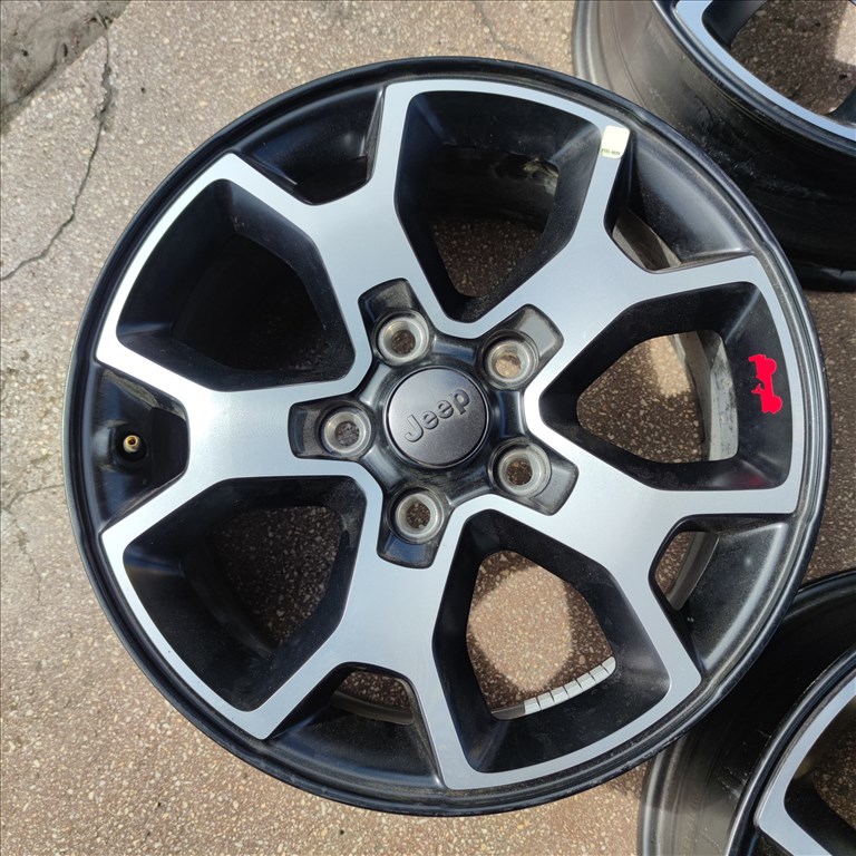 5x127 17 ÚJ! Gyári Jeep polír alufelni 250000ft a 4db/200/ 2. kép