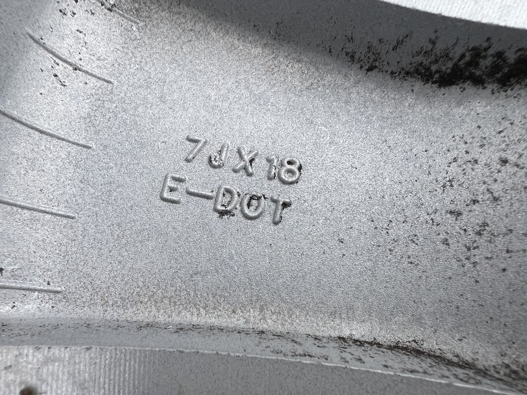 5x114.3 18" Hyundai gyári alufelni 7Jx18h2 ET41 7. kép